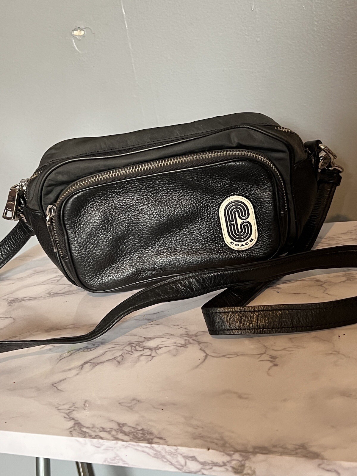 used coach purses and handbags leather medium-image