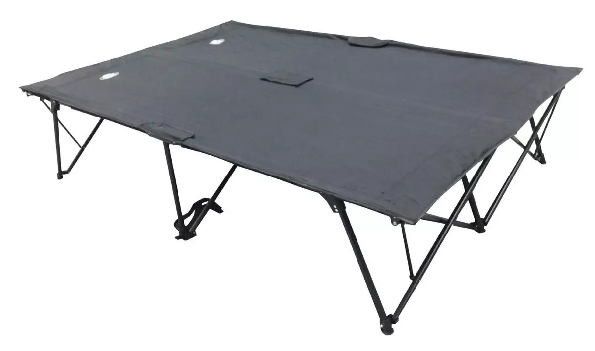 New Kamprite Kwik Stretcher Queen Camping Cot Portable Cot