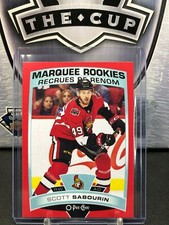 2019-20 O-Pee-Chee Red Border #641 Scott Sabourin RC