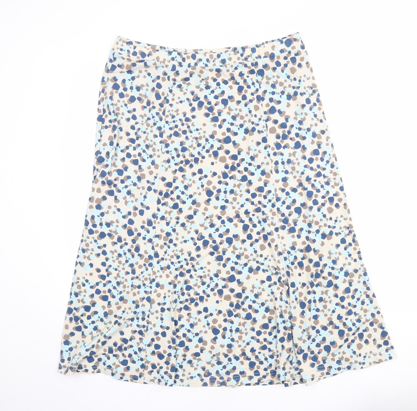 Eastex Womens Multicoloured Geometric Polyester ALine Skirt Size 18 eBay