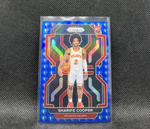 Sharife Cooper Rookie ANV 75th Blue 2021-22 Panini Prizm Basketball NBA #280 SSP