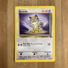 Meowth 56/64 - Jungle Pokemon TCG Card 1999 WOTC Vintage LP