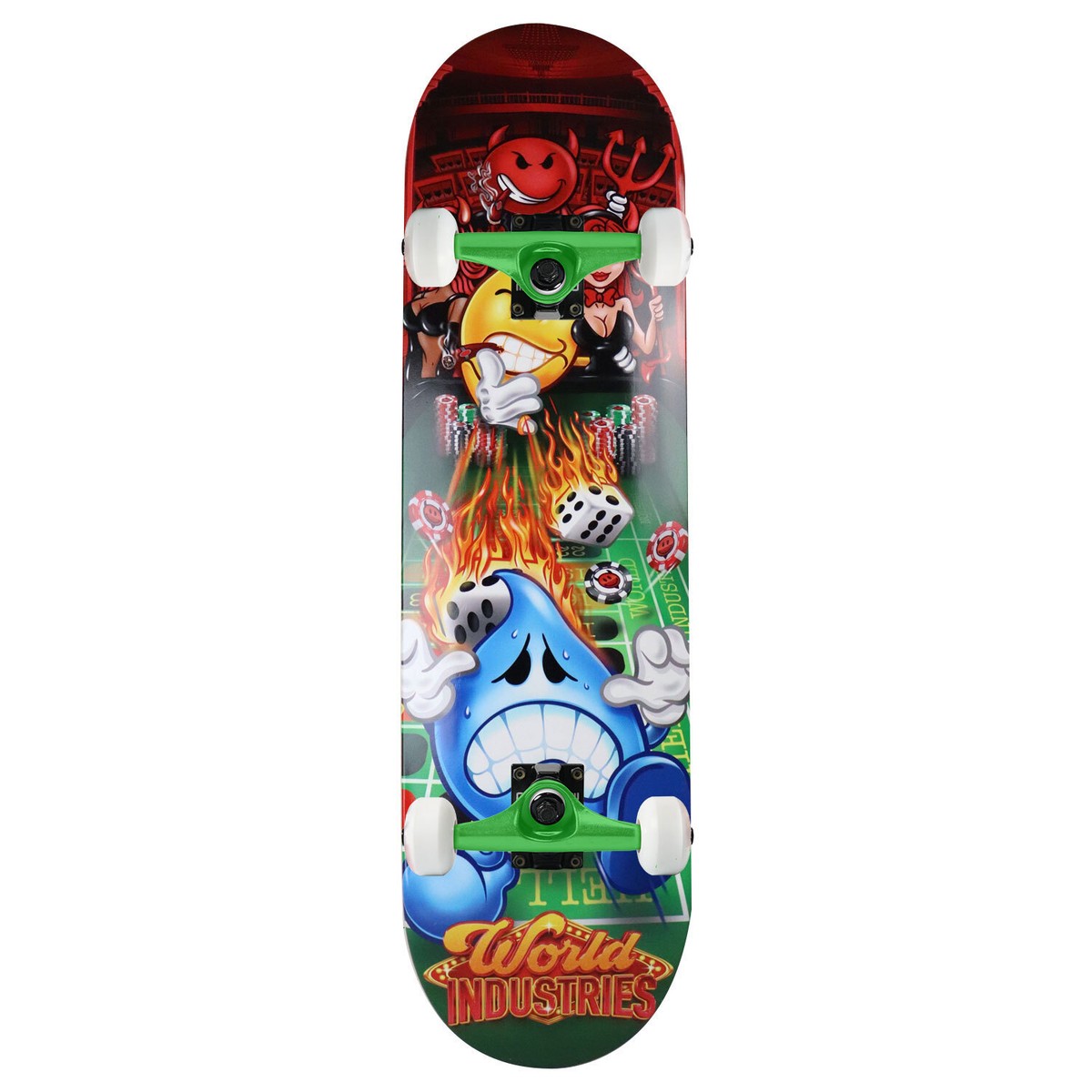 スケートボード 101 world industries Santa Cruz 101 world