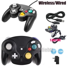 For  GameCube Console Wired/Wireless Remote Controller Gamepad / Extension Cable