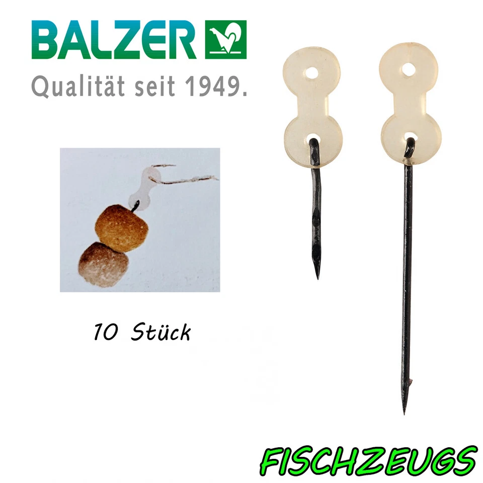 Balzer Method Feeder Quickie Stick Pop Up Spiess 8,15mm Quick Connector HairRig