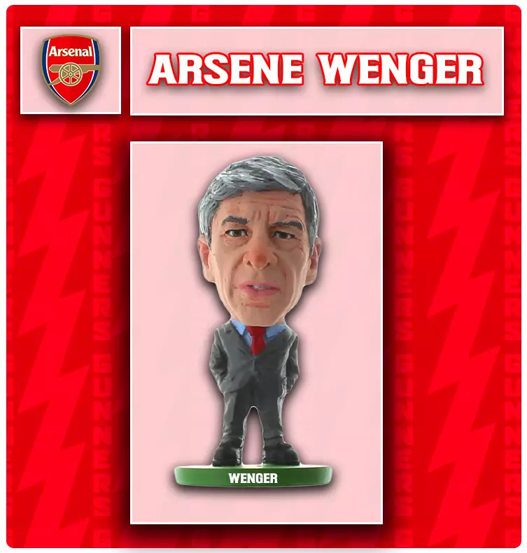 Arsenal FC Arsen Wenger SoccerStarz Mini 2 Inch Figure Officially Licensed