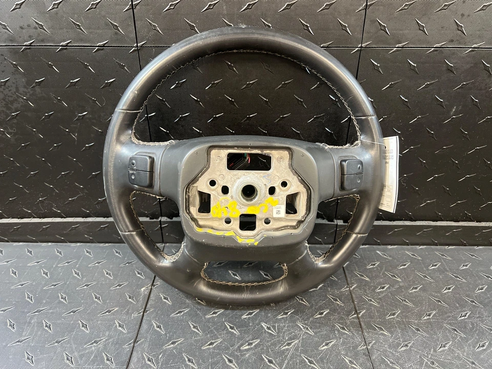 GMC Sierra 2500 2015-19 volante de cuero negro (Cruise Audio BT)(23423449) Foto 4 de 4