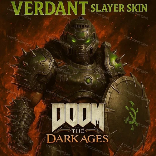 DOOM: The Dark Ages || Exclusive Slayer VERDANT Character Skin ✨INSTANT