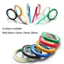 Strong Vinyl Sealing Coloured Tape|Butcher/Neck Sealer/Food Bag/PVC 10~20mm x50m