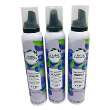 Herbal Essences Curl Boosting Mousse 6.8 Oz Set Of 3