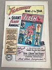 The Flash DC house ad 1963 Print comic book art 1960s vintage retro annual promo