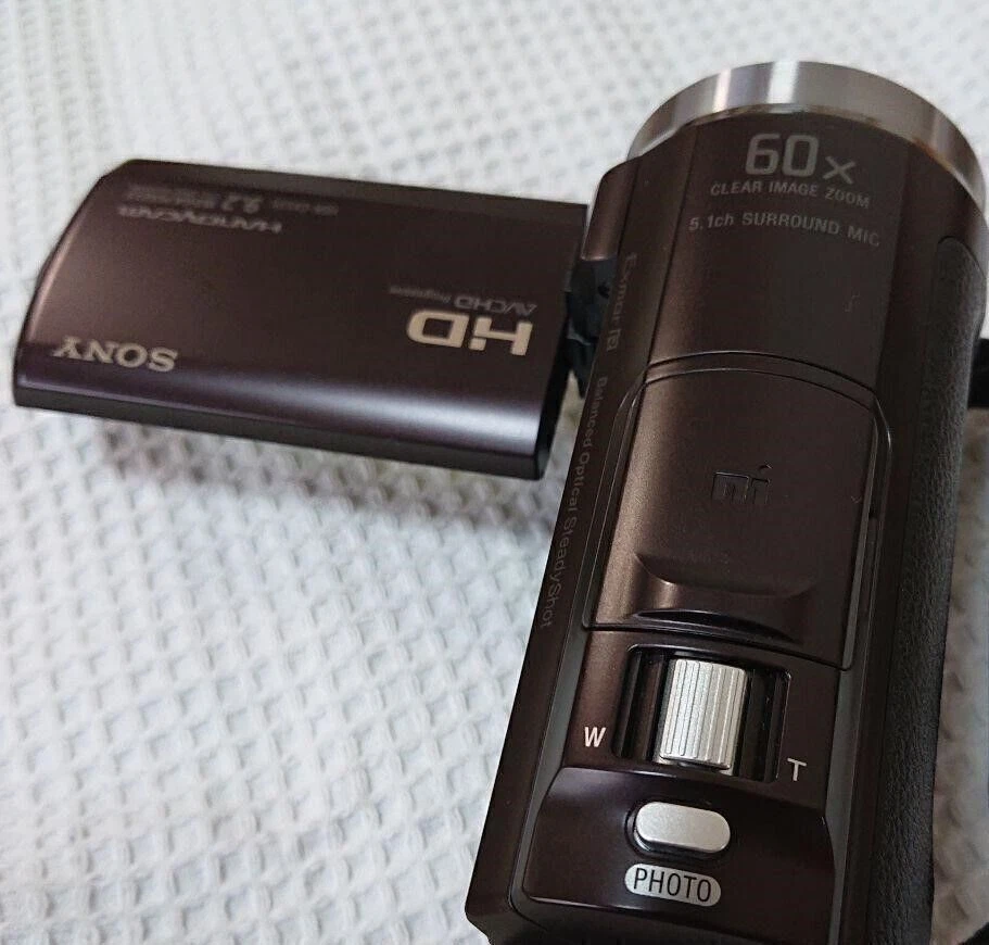 SONY HDR-CX535 T HandyCam Brown Video Camera Internal Memory 32GB Tested Working - Image 2 of 3