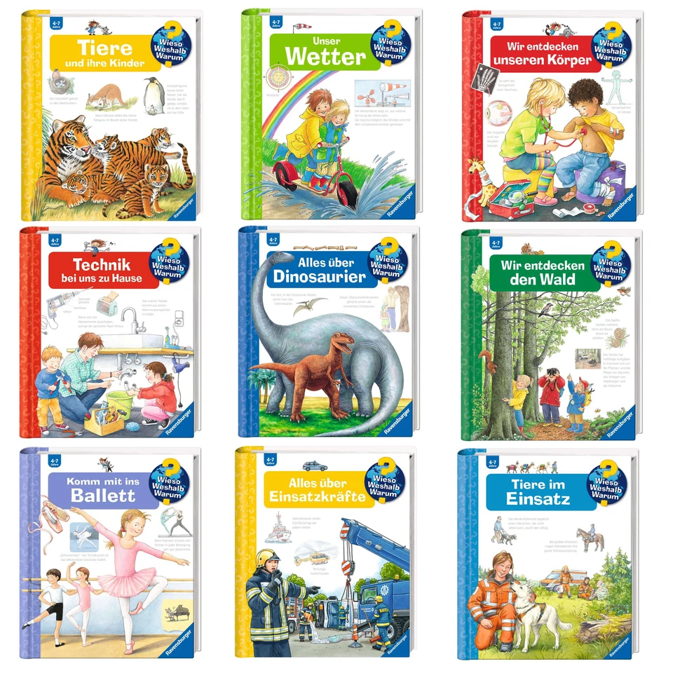 Ravensburger Wieso? Weshalb? Warum? Bücher zur Auswahl Buch 4-7 Jahre Bilderbuch - Bild 1 von 1