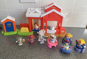 fisher price farm swing
