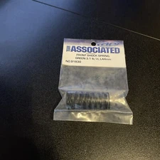 ASC91830 Associated 12mm Front Shock Spring (2) (Green/3.10lbs) (44mm long)