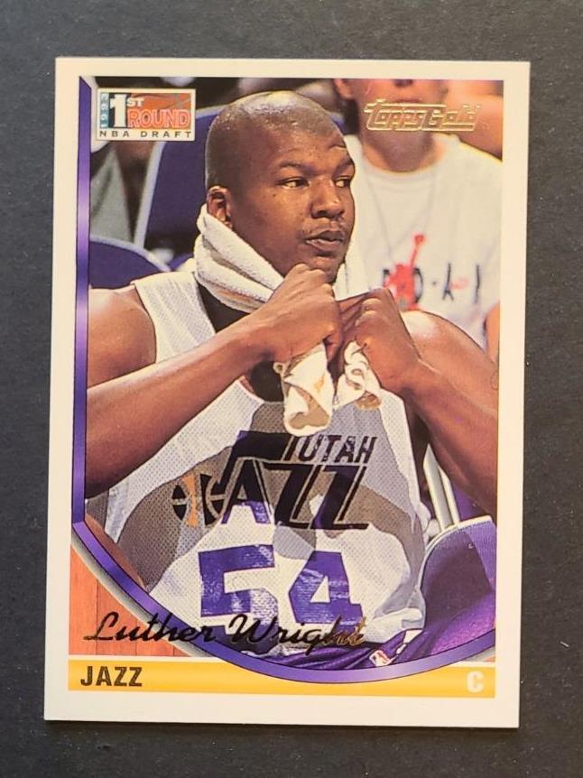 1993-94 Topps Gold #75 Luther Wright Rc
