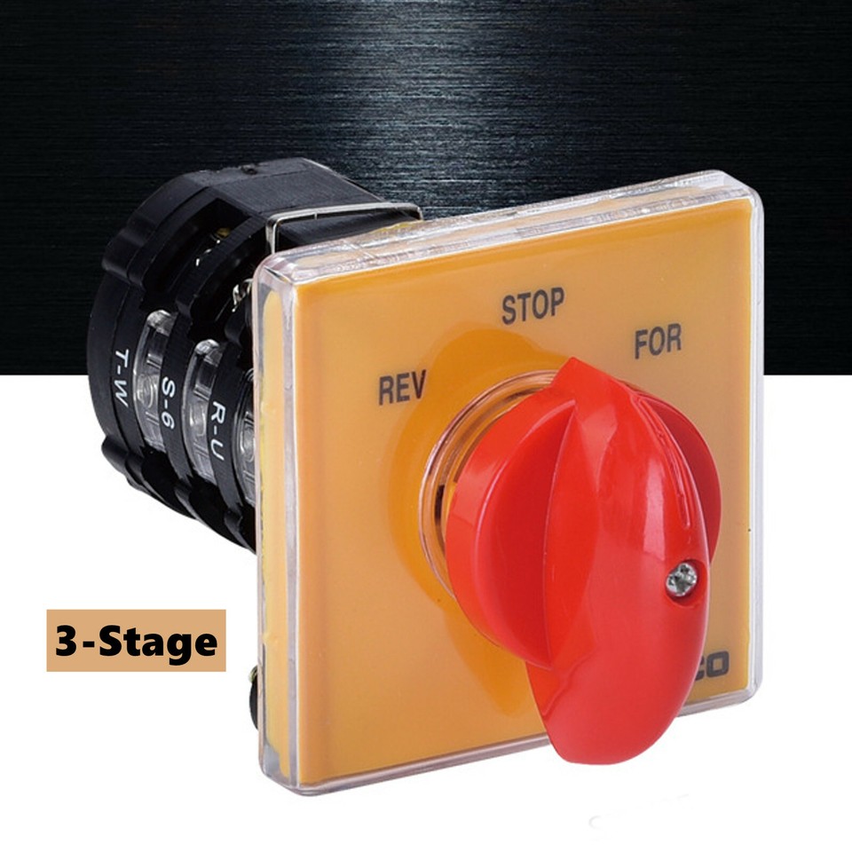 Bridgeport Milling Machine Switch Forward & Reverse 3 Phase Motor Mill