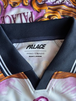 Palace Skateboards Holy Grail Jersey - Size Large - Burgundy Palace Skateboards Holy Grail Jersey - Size Large - Burgundy