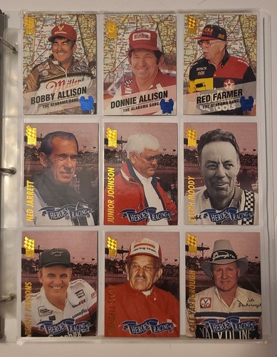 1994 Press Pass VIP Premier Edition Race Cards Complete Set #1-100 - Picture 19 of 24