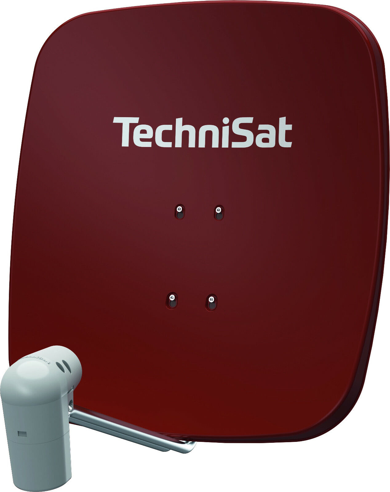 Thumbnail - Technisat Sat-anlage Satman 65 Plus Mit Unysat-quattro-lnb Rot