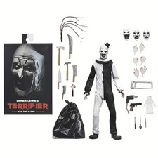 NECA Terrifier Art the Clown Halloween Horror 7"Action Figure Toy Gift