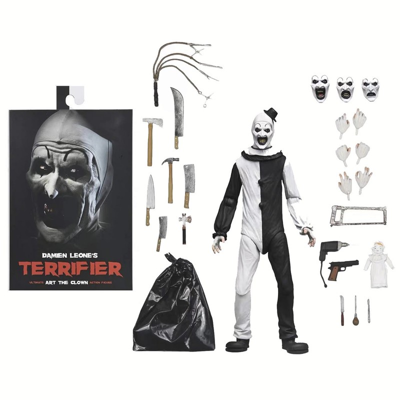NECA Terrifier Art the Clown Halloween Horror 7"Action Figure Toy Gift