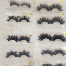 3D Black Long Full Volume Strip False Eyelash...