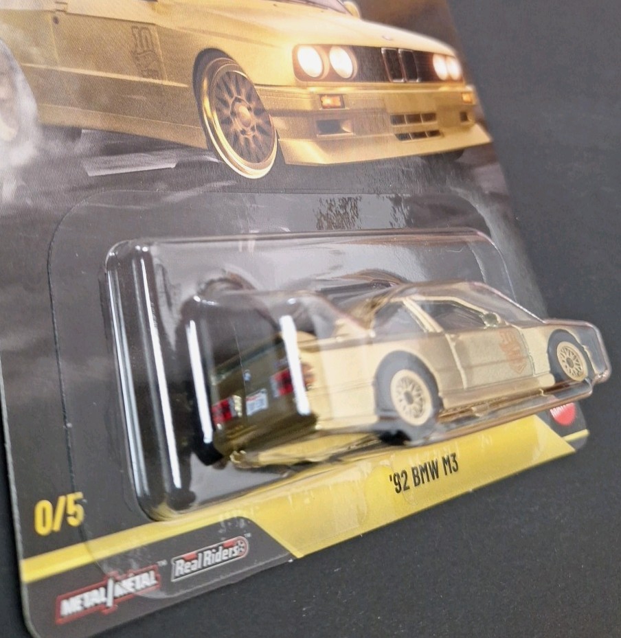 Hot Wheels Premium Car Culture Power Trip 92 BMW M3 Chase 0/5 Real