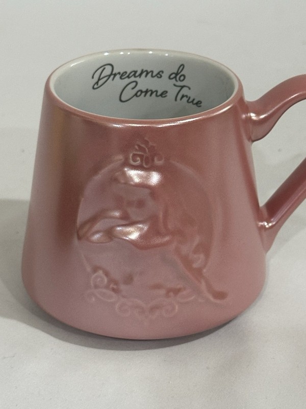 NEW Disney Aurora Sleeping Beauty “Dreams Do Come True” Satin Finish Stoneware