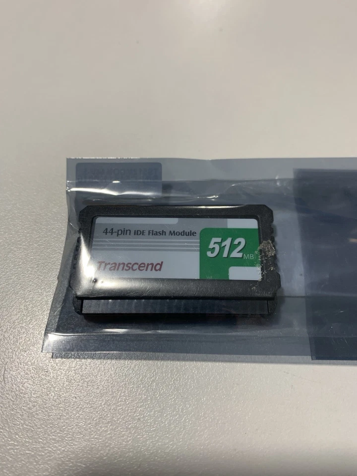 Transcend 512MB 44-Pin IDE Flash Module TS512MDOM44V-S *NEW SEALED* - Image 3 of 3