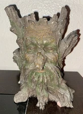Tree Face/Old Man Tree Face/Tree Spirit Candle Holder 
