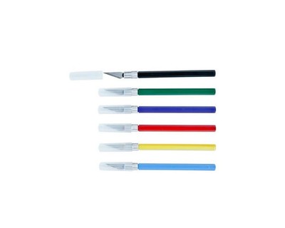 Excel Tools Werkzeug Messer K30 Light Duty Rite-Cut mit Schutzkappe 1 von 6 Farb