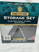 Day Timer Storage Set Storage Binder Year Labels 2002 New And Sealed