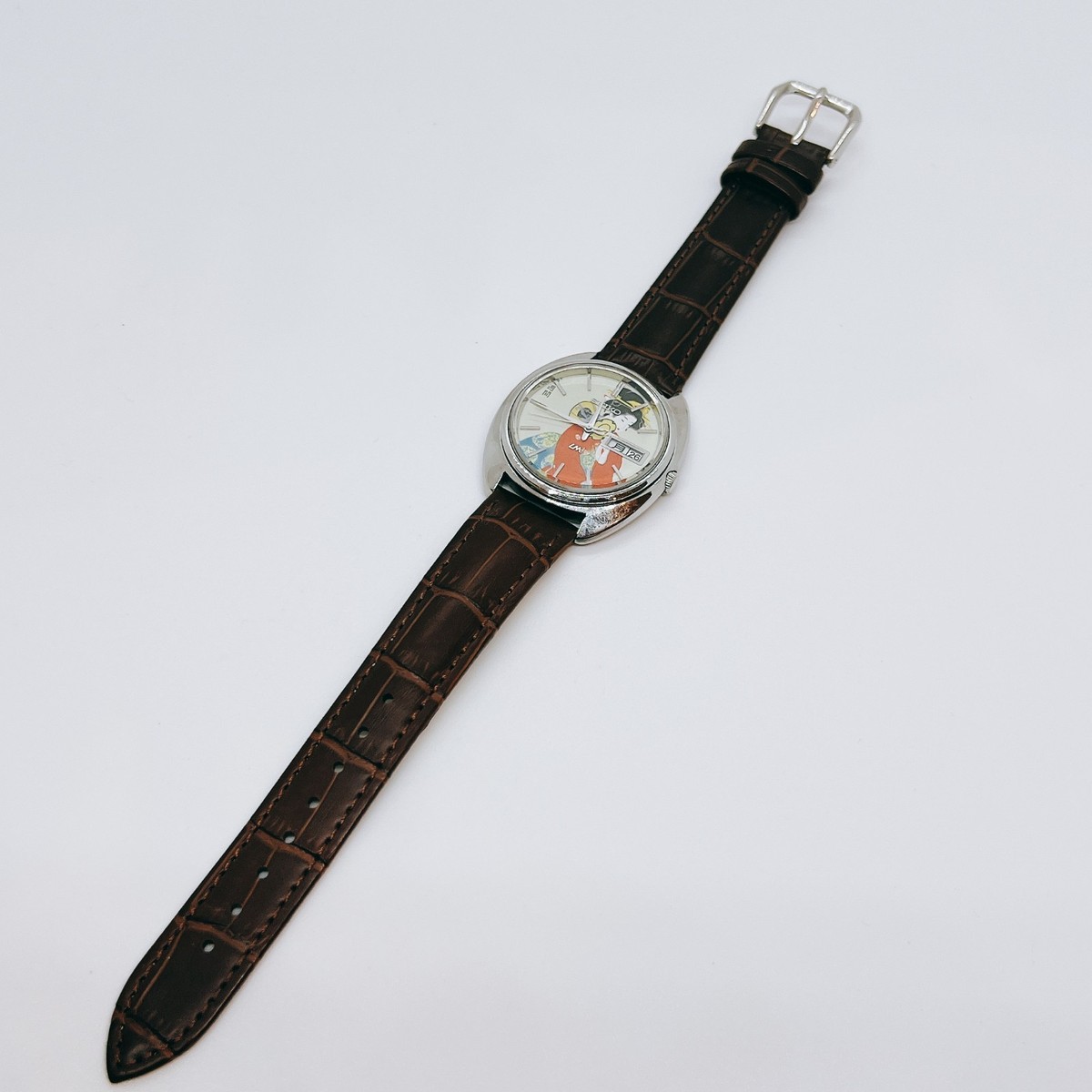 Vintage 1973 SEIKO LORD MATIC 5606-7151 Tsuzumi Art Dial Ukiyoe