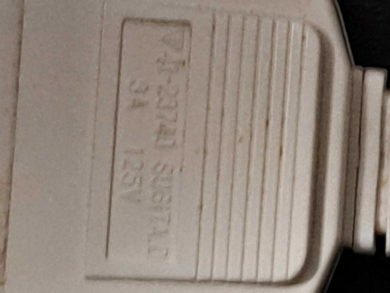 Teknos Electric Blanket Pad Heated Temperature Controller 4-Prong Japan Version