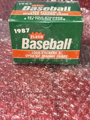 1987 Fleer UPDATE Factory SEALED Baseball CARD Set w/ McGWIRE MADDUX Rookies