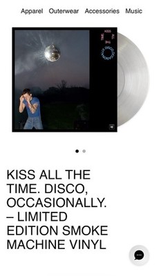 Harry Styles Kiss All The Time Disco Occasionally Smoke Machine Vinyl IN HAND