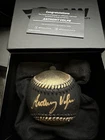 Fanatics Under Wraps Anthony Volpe Signed Baseball Yankees Gold & Black Leather
