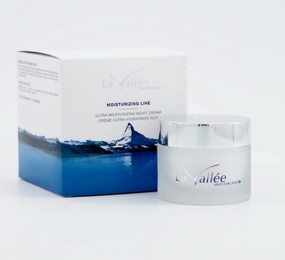 La Vallee Ultra Moisturizing Night Cream 50ml Vitamin C + Hyaluron Neu in OVP