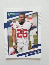 Saquon Barkley 2021 Donruss Football Photo Variation No Helmet SP #79