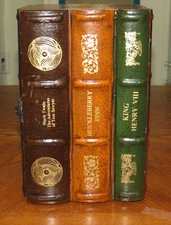 Vintage Style Faux Book Storage Box Wooden Decorative Book Chest