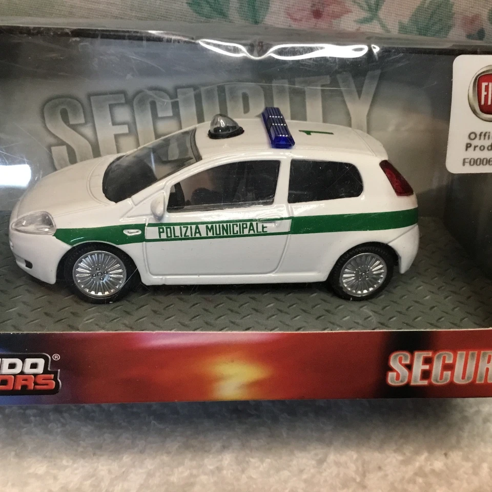 Mondo Motors Security 1/43 Voiture Fiat Punto Polizia Municipale #1 - Image 3 of 4