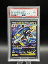 Mega Sharpedo Ex 127/094 Me02: Phantasmal Flames Holo 2025 Pokemon TCG PSA 9 MT on eBay