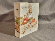 Vintage Hallmark Recipes Book Filled with Recipes Ephemera Junk Journal Cooking