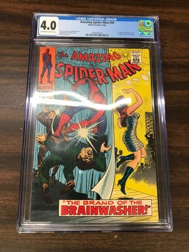 Amazing Spider-Man #59 CGC 4.0 1st Cover App. Of Mary Jane Watson
