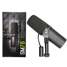 Shure SM7B Cardioid Dynamic Vocal Microphone - Black