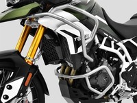 Zieger SturzbüGel-Set Silber Passend FüR Triumph Tiger 900 GT 2019-2024