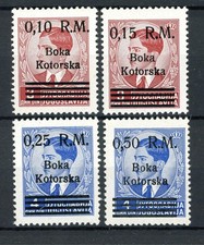Okupacja II wojna światowa Kotor: Mi.Nr.7/10 czysty. Mi: 240,-