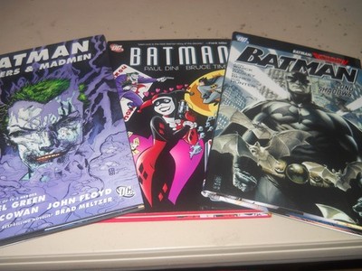 LOT Batman: Lovers and Madmen Long Shadows Mad Love DC Comic HARDCOVERS NEW X436