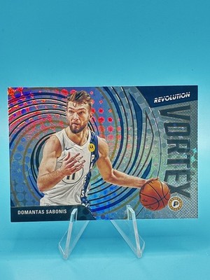 2020/21 Panini Revolution Domantas Sabonis Vortex #35 Indiana Pacers